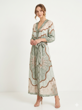 Celeste Boho Gown dress
